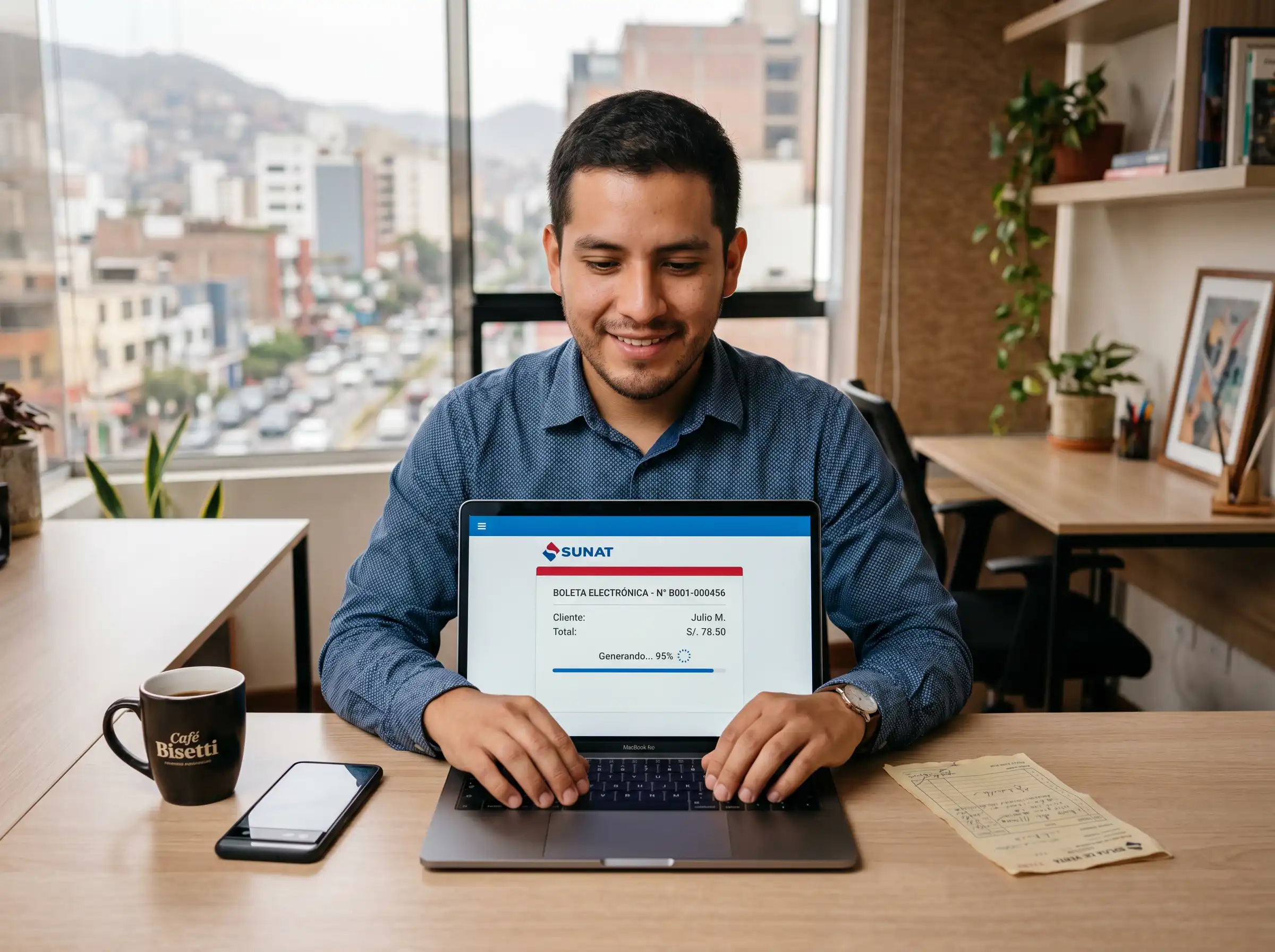 Cómo emitir boleta electrónica en Perú: guía 2026